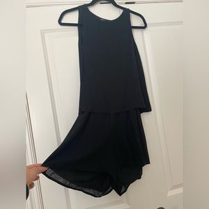 Babaton black romper